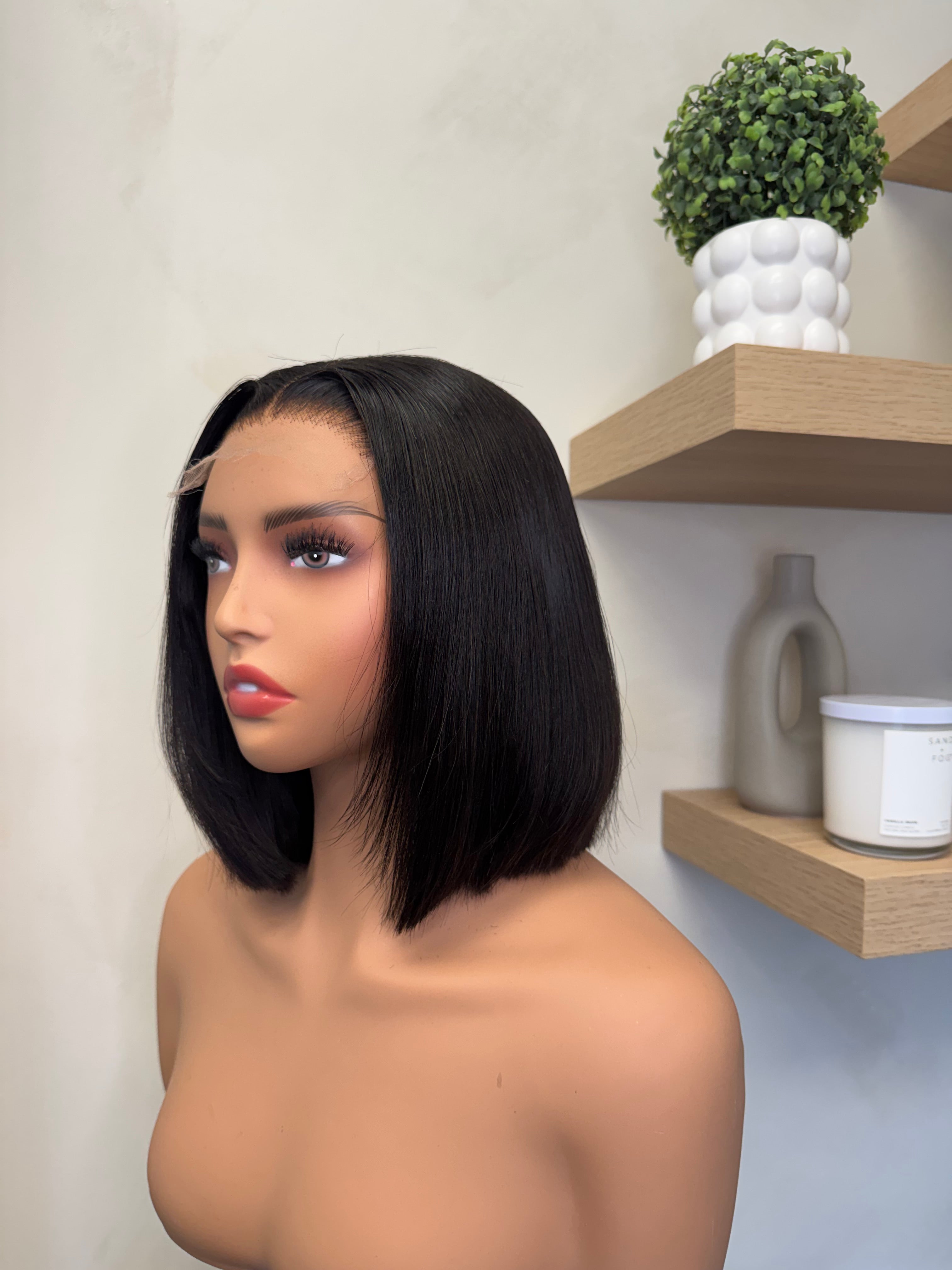 Sienna Bob | 10” 5x5 HD Lace Closure | 100% Virgin Hair